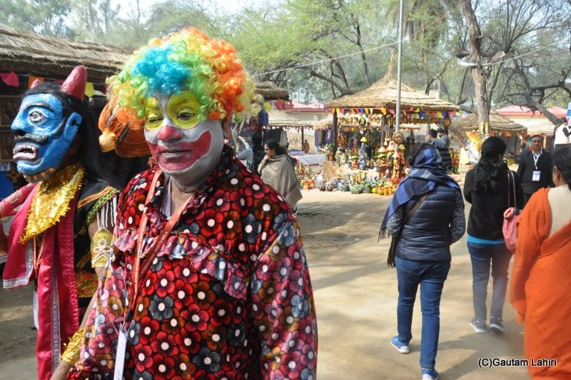 Various tribes at SurajKund Exhibition by gautam lahiri