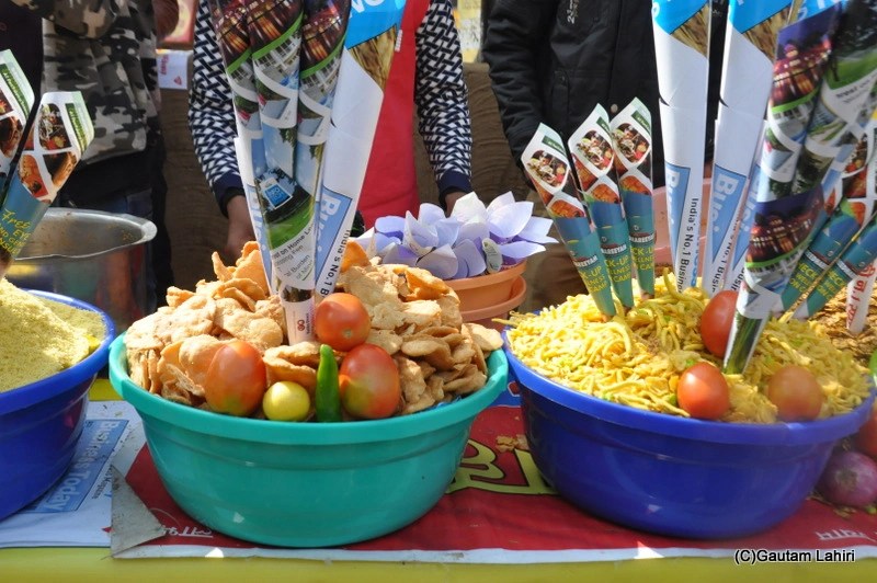 Tasty local food, SurajKund exhibition by gautam lahiri