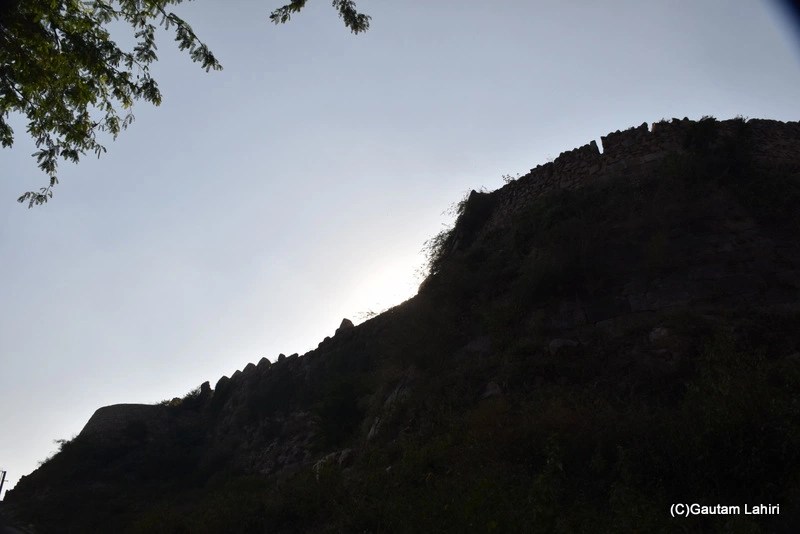 The Adilabad Fort beside Tughlaqabad fort by gautam lahiri