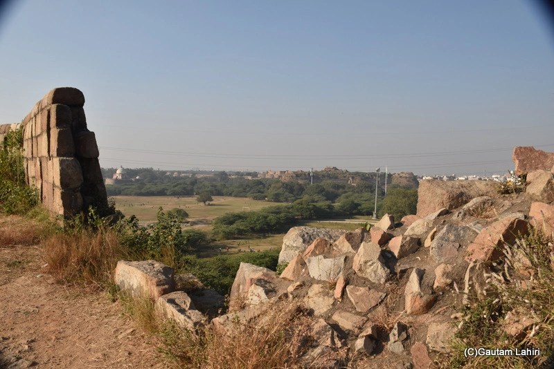 Adilabad Fort, near Tughlaqabad Fort in South Delhi by gautam lahiri