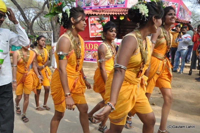 Various tribes at SurajKund Exhibition by gautam lahiri