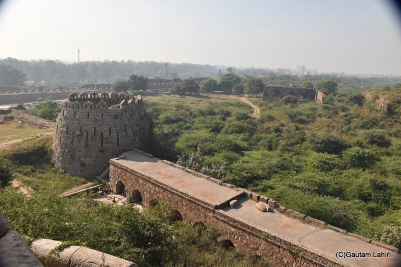 Tughlakabad fort, New Delhi by gautam lahiri