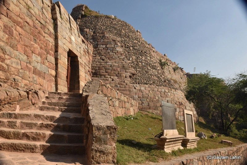 Tughlakabad fort, New Delhi by gautam lahiri