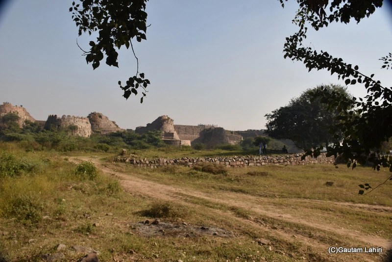 Tughlakabad fort, New Delhi by gautam lahiri