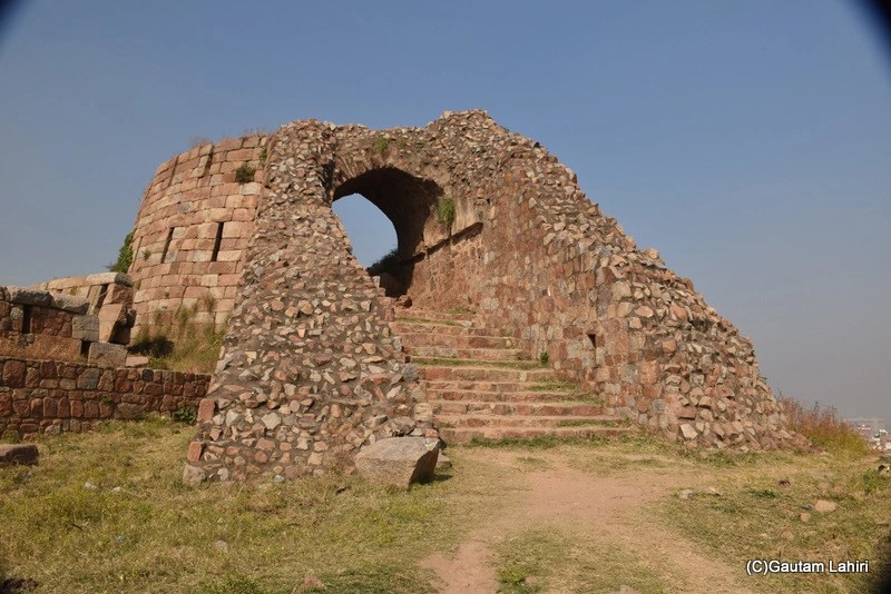 Tughlakabad fort, New Delhi by gautam lahiri