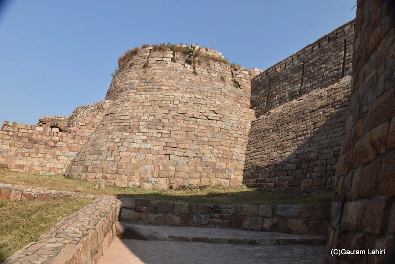 Tughlakabad fort, New Delhi by gautam lahiri