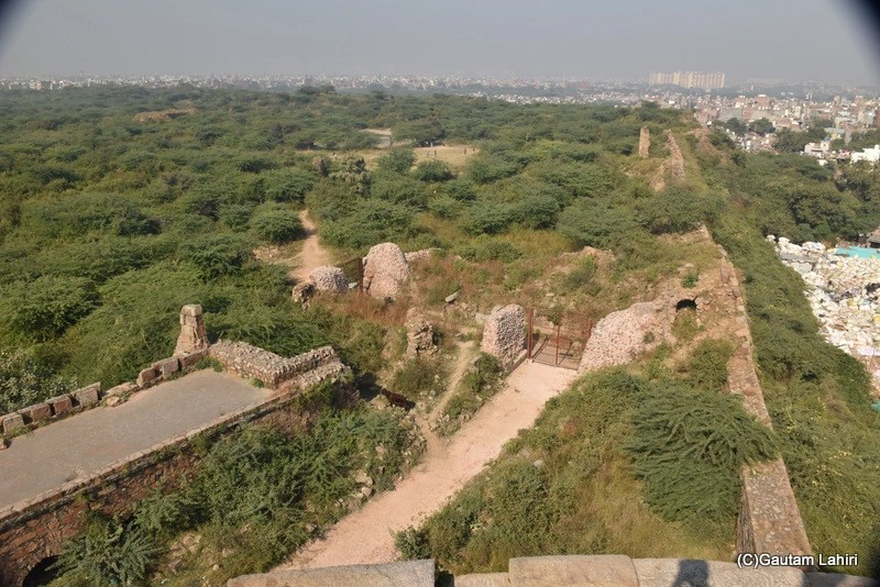 Tughlakabad fort, New Delhi by gautam lahiri