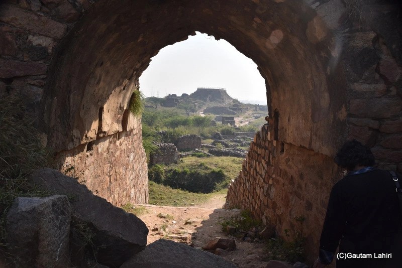 Tughlakabad fort, New Delhi by gautam lahiri