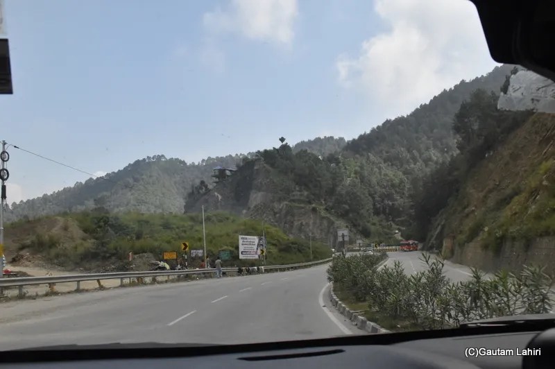 Sarahan Rampur Himalayan road in Himachal Pradesh by gautam lahiri