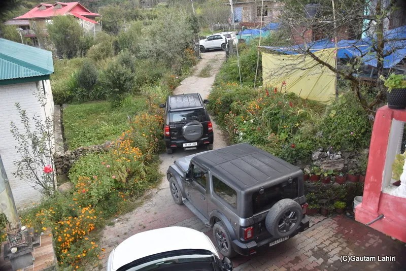 Our homestay at Saharan in Himachal Pradesh by gautam lahiri