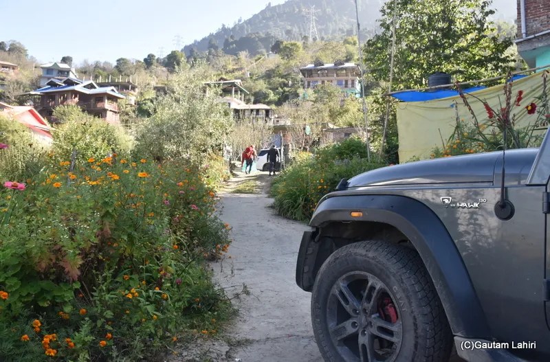 Our homestay at Saharan in Himachal Pradesh by gautam lahiri