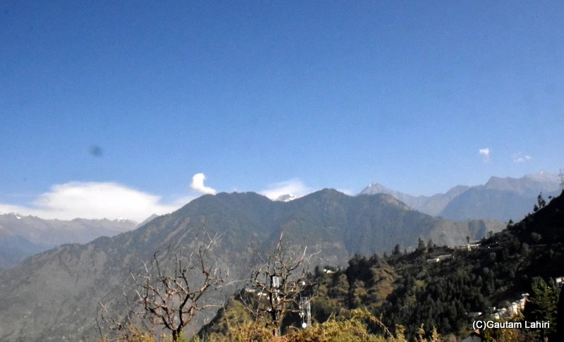 The Shrikhand Mahadev Peak Range near Bhimadevi temple, Himachal Pradesh by gautam lahiri