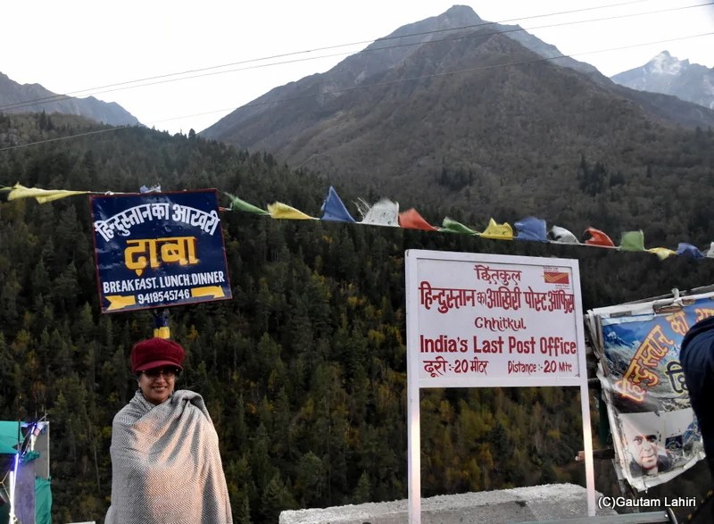 Rugged terrain of Rakchham to Chutkul in Himachal Pradesh by gautam lahiri