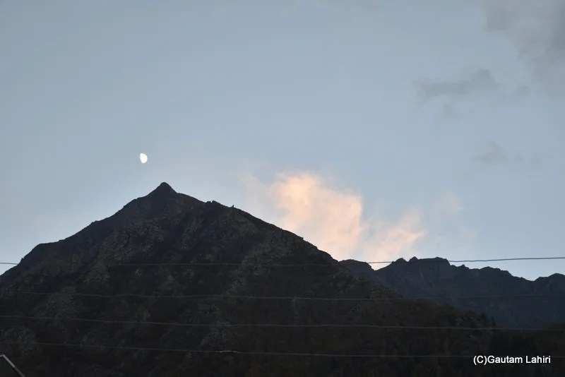 Rugged terrain of Rakchham to Chutkul in Himachal Pradesh by gautam lahiri
