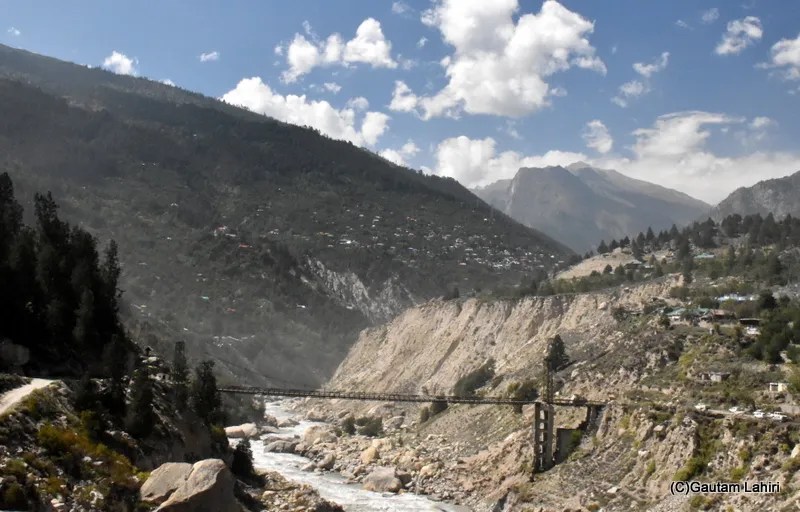 Kalpa mountain view in Himachal Pradesh by gautam lahiri