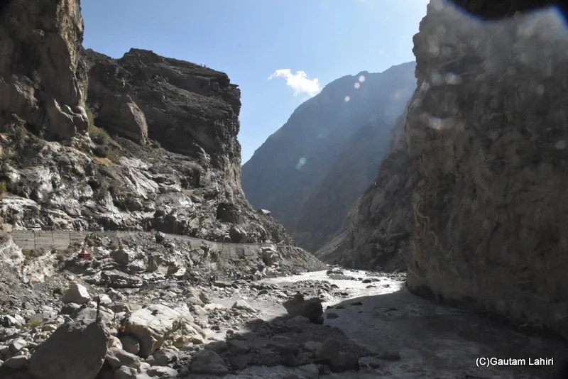 Khab Bridge in Himachal Pradesh by gautam lahiri