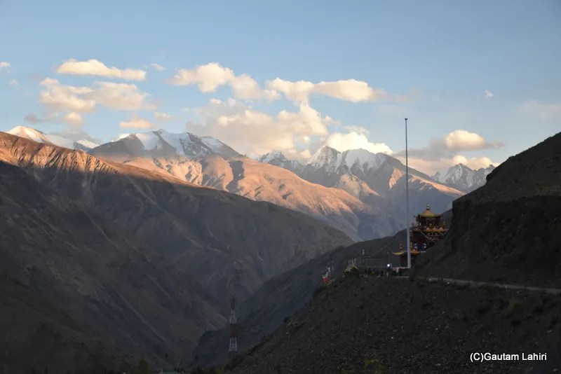 The Gue Monastery, Spiti Valley in Himachal Pradesh by gautam lahiri